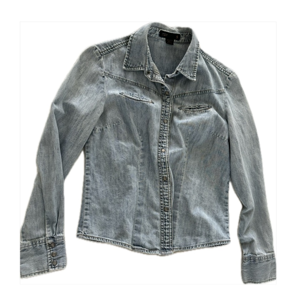 J. Crew women’s button down denim type size small